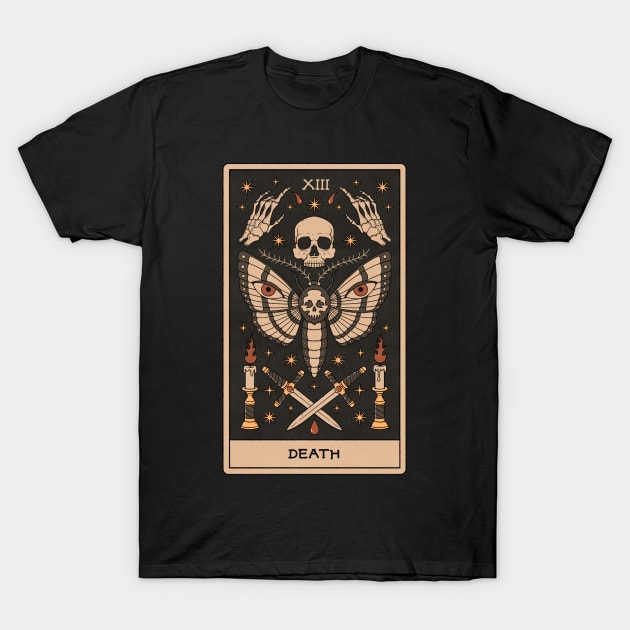 Death - Tarot Card T-Shirt by thiagocorrea